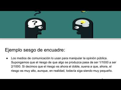 Video: ¿Cuál es un ejemplo de sesgo de encuadre?