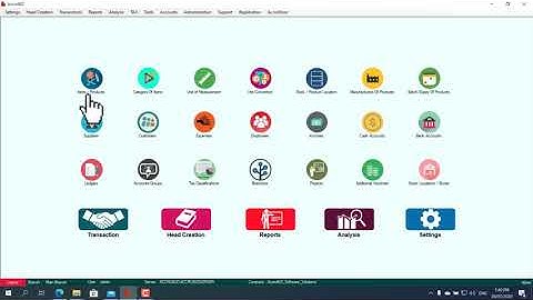 Edit Items Or Products - AccroBIZ ERP