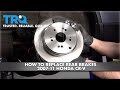 How To Replace Rear Brakes 2007-11 Honda CR-V