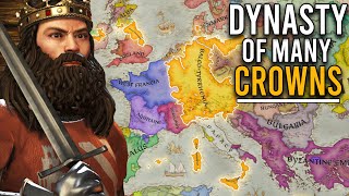 DOMINATING Europe to make the MOST POWERFUL Dynasty in CK3