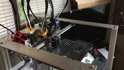 First Tool Changer tool test