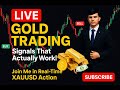 LIVE: GOLD TRADING Signals That Actually Work! 💸 Join Me in Real-Time XAUUSD Action!