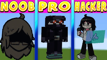 Minecraft Pixel Battle NOOB vs PRO vs HACKER FNF Taeyai
