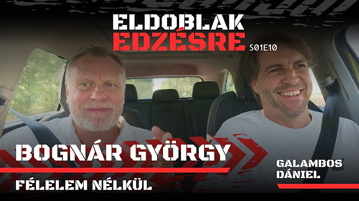 Eldoblak edzésre – Bognár György: „Senkinek nem akarok megfelelni.”