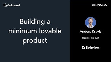 Building a minimum lovable product – Finimize