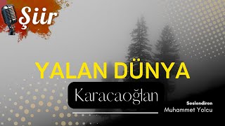 Şu Yalan Dünyaya Geldim Geleli... | Karacaoğlan ( Şiir Dinletisi) Resimi