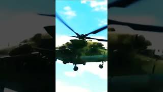 Russian Army Aviation Mi-35P Attack Helicopter In Action Urrrrrea