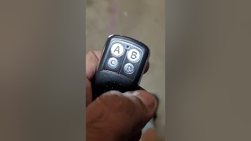 universal Garage Door Remote from Amazon - how to program - easy