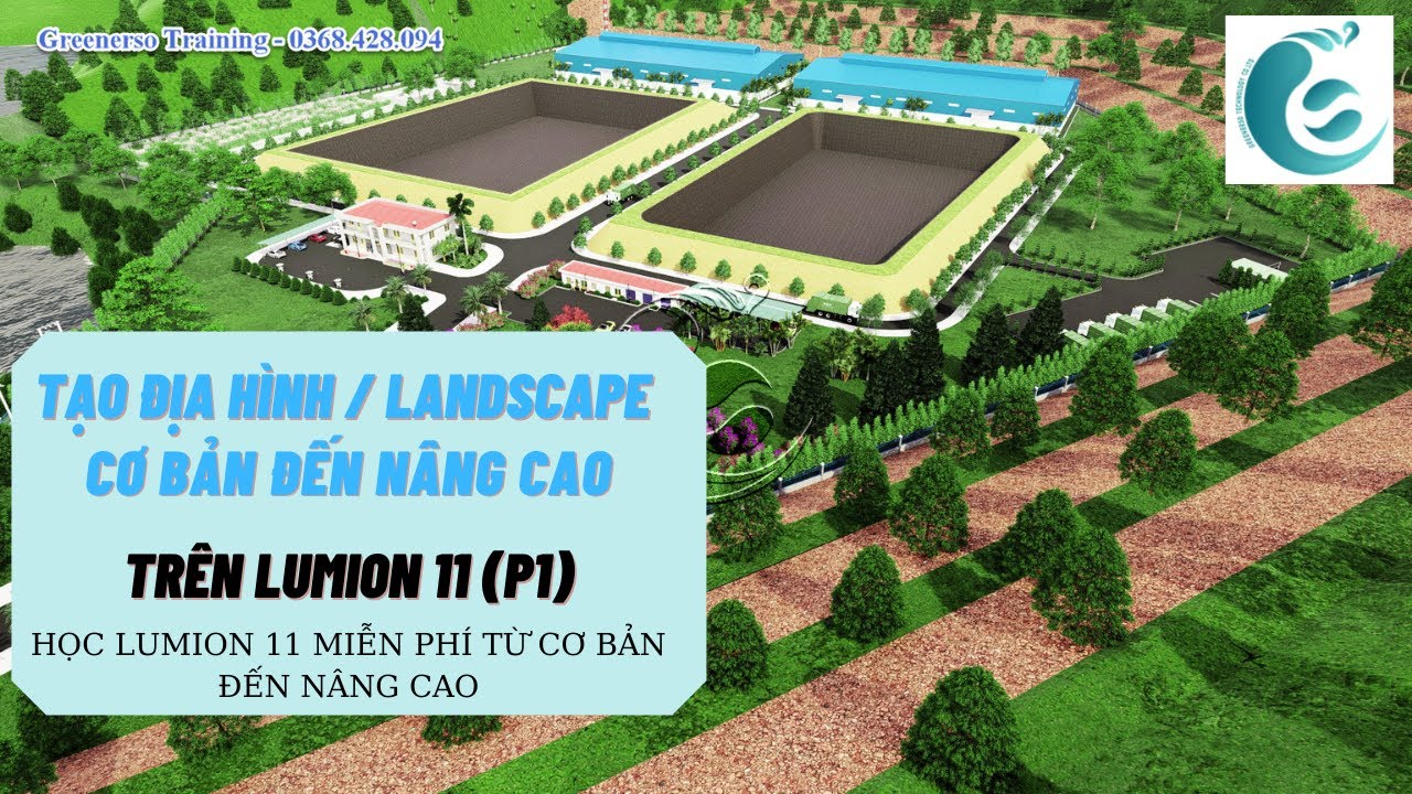 BÀI 4: HỌC LUMION 11 - TẠO LANDSCAPE / ĐỊA HÌNH TỪ CƠ BẢN ĐẾN NÂNG CAO TRONG LUMION | GREENERSO #10