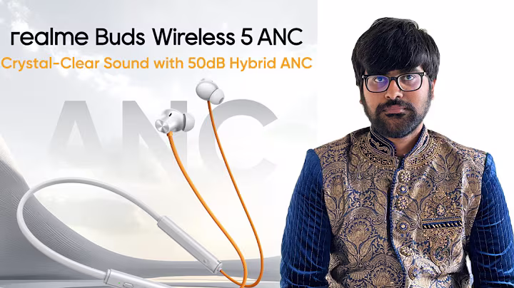 Realme Buds Wireless 5 ANC in-Ear Bluetooth Headphones Review English 4K