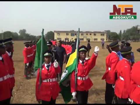 Passing Out Parade of Newly Recruited Constables at Police Training School, Remo, Ogun State