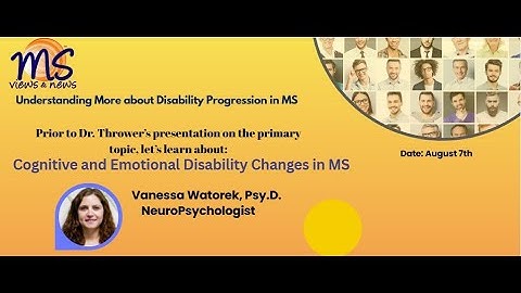 Cognitive and Emotional Disability Changes in MS