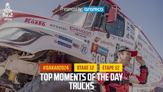 Trucks Top moments - Stage 12 - #Dakar2024