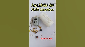 Mini Drill Machine  || How To Make Mini Drill Machine At Home #shorts #minidrill #drillmachine