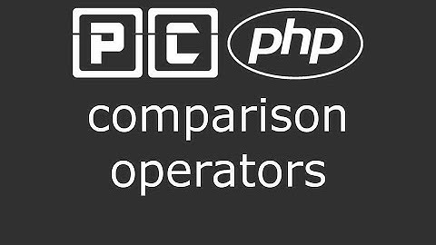 PHP beginners tutorial 13 - comparison operators