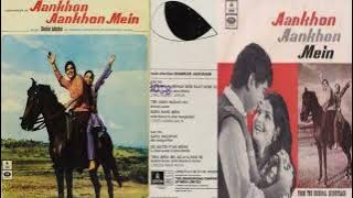 (1972)  Aankhon Aankhon Mein  #  Teri Umar Nadan Hai  #  Kishore Kumar  #  Ost Odeon Vinyl Rip