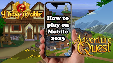 How to play Adventure Quest/Battleon/DragonFable/AQWorlds on Android/Apple mobile devices 2023