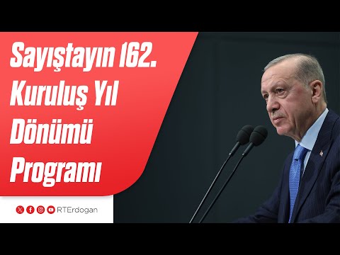 Sayıştayın 162'nci Kuruluş Yıl Dönümü Programı