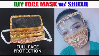In this video we will show you a super easy tutorial on how to make
full face protection mask or with eye shield and filter pocket. can
use t...