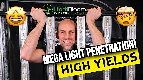 HortiBloom Mega Optic 720W Grow Light Review | LENSES!