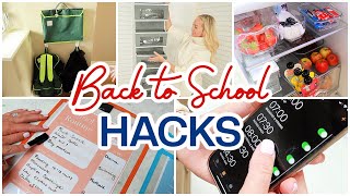 BACK TO SCHOOL MOM HACKS YOU NEED TO TRY! TIPS + PREP | Emily Norris AD