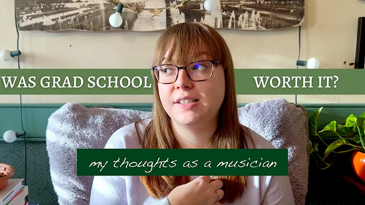 My Thoughts on Grad School for Musicians | was it worth it?