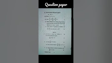 YMCA university Mathematics-ll ques paper 📃 of B.tech (civil)2nd sem...