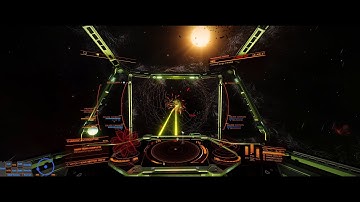 Elite Dangerous - AX Combat guide - Cold Orbiting [With Input overlay]
