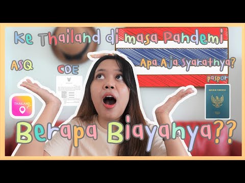 Persyaratan Pergi Ke Thailand Selama Covid-19 | Bebas Visa | Total Biaya! | Riniallabe