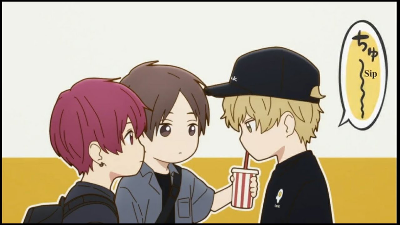 PLAY IT COOL, GUYS: SHARING DRINKS