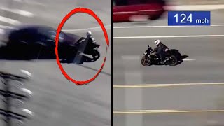 Man Fleeing Police Crashes Motorcycle and Dies: LAPD screenshot 1