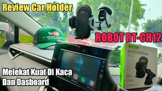 Review Car Holder Robot RT CH12 | Car Holder Daya Rekat Kuat