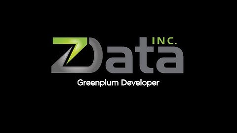 zData Greenplum Developer Training