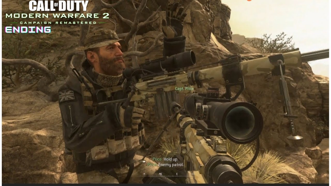 CAPTAIN PRICE AND SOAP KILLS SHEPHERD/CALL OF DUTY MODERN WARFARE 2