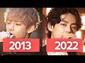 Taehyung  vocals evolution 2013  2022