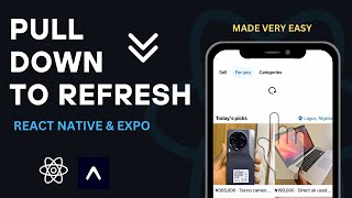 pull down to refresh React Native Tutorial | React Native Expo