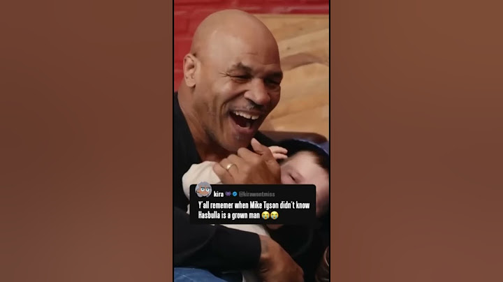 Майк Тайсон подумал что хасбик это маленький ребенок 😂