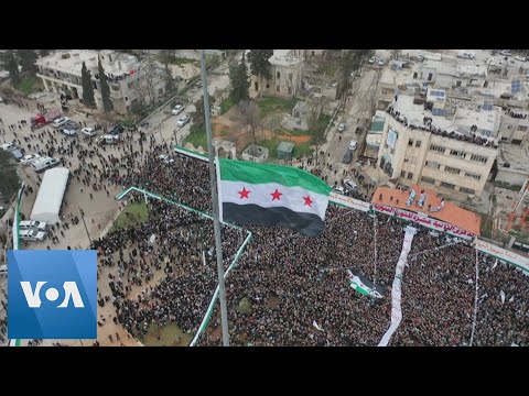 Syrians Protest in Idlib to Mark 12 Years Since Uprising | VOANews