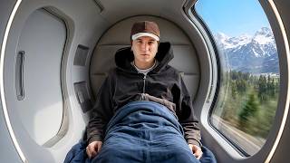 Dormí en el Tren Cápsula más Futurista de Europa