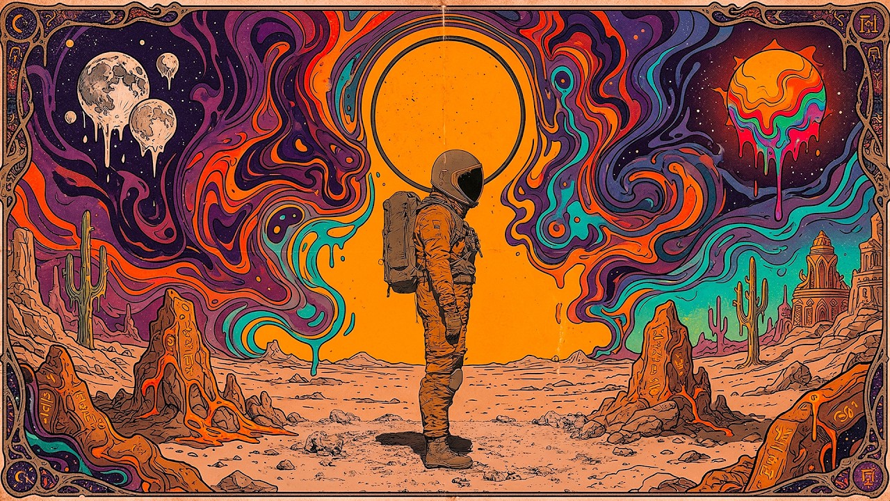 Psychedelic Desert Rock Downtempo | Trippy Desert Stillness