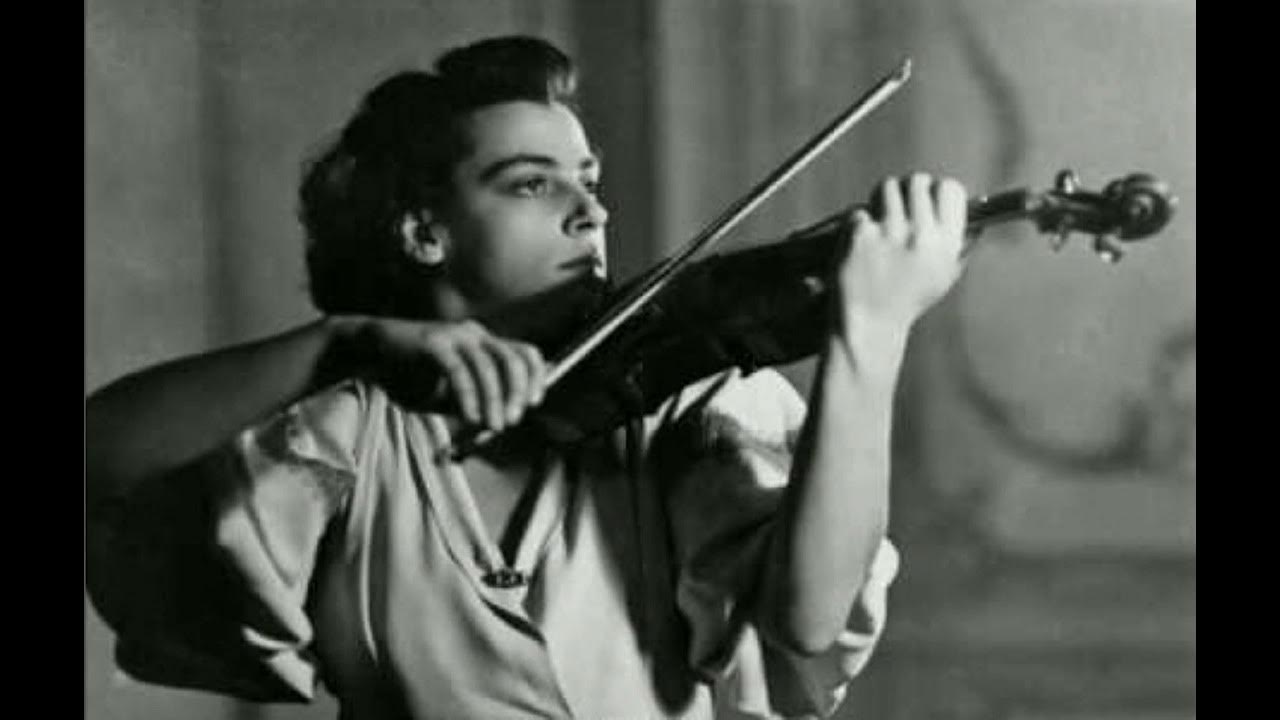 Ginette Neveu - Sibelius: Violin Concerto in D minor, Op. 47 - YouTube