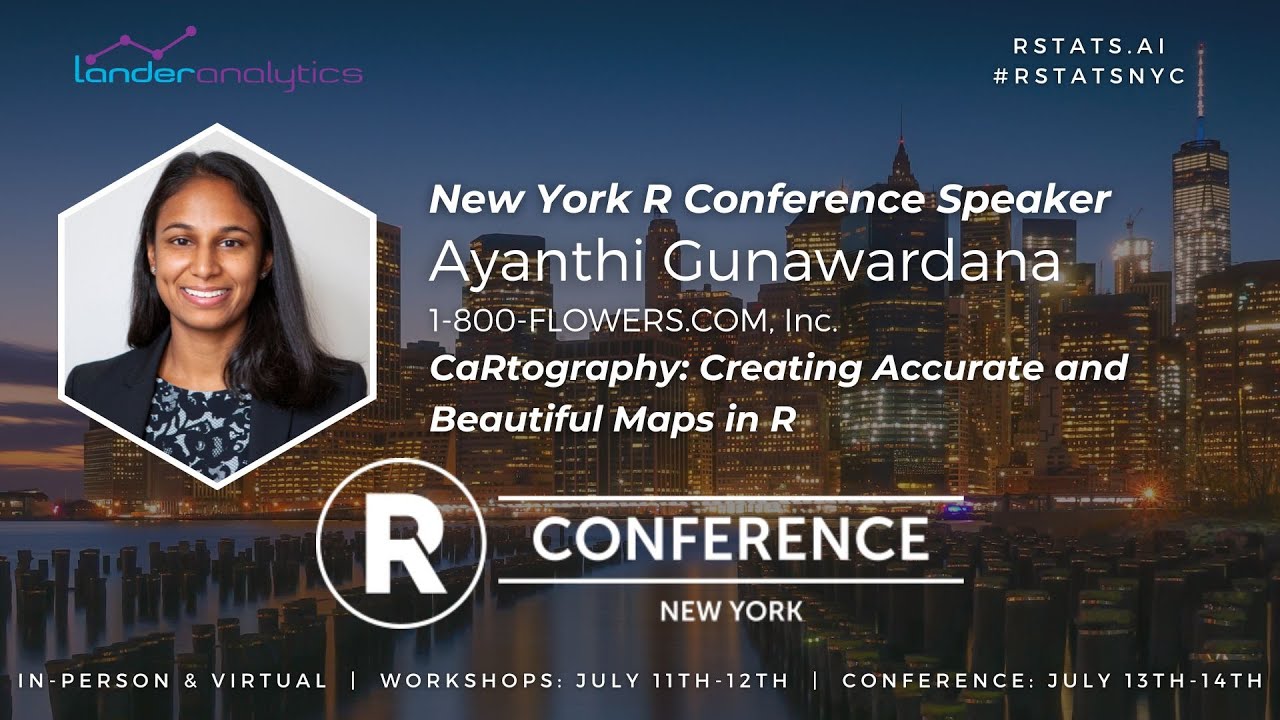 Ayanthi Gunawardana - CaRtography: Creating Accurate and Beautiful Maps in R