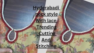 Beautiful neck design ki cutting very very easy method latest design #neckdesign #easycutting