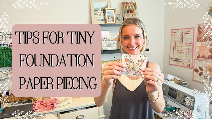 How to do Foundation Paper Piecing - Quilting 