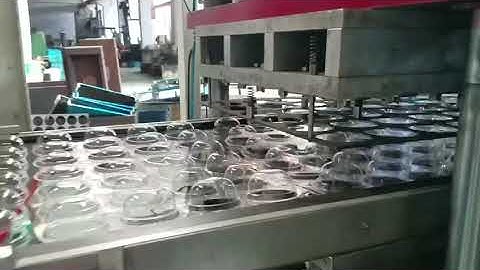 KFC PET CUP MAKING MACHINE with stacking