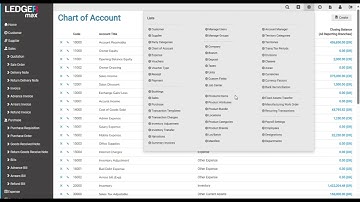How to Create Tax Accounts and Tax Rates in Ledgermax?