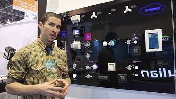 How it works. Larnitech CES stand in Las Vegas