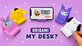 Details Your Phone + Sanrio = The Desk Setup I Didn't Know I Needed 📱🎀easy origami News