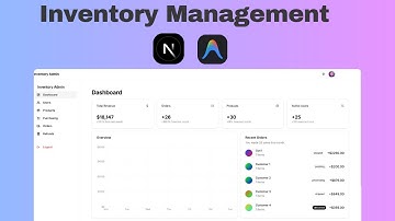 Inventory Management Admin Dashboard Nextjs 16 x Antigravity