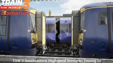 TSW 3 southeastern Highspeed scenario: Joining in